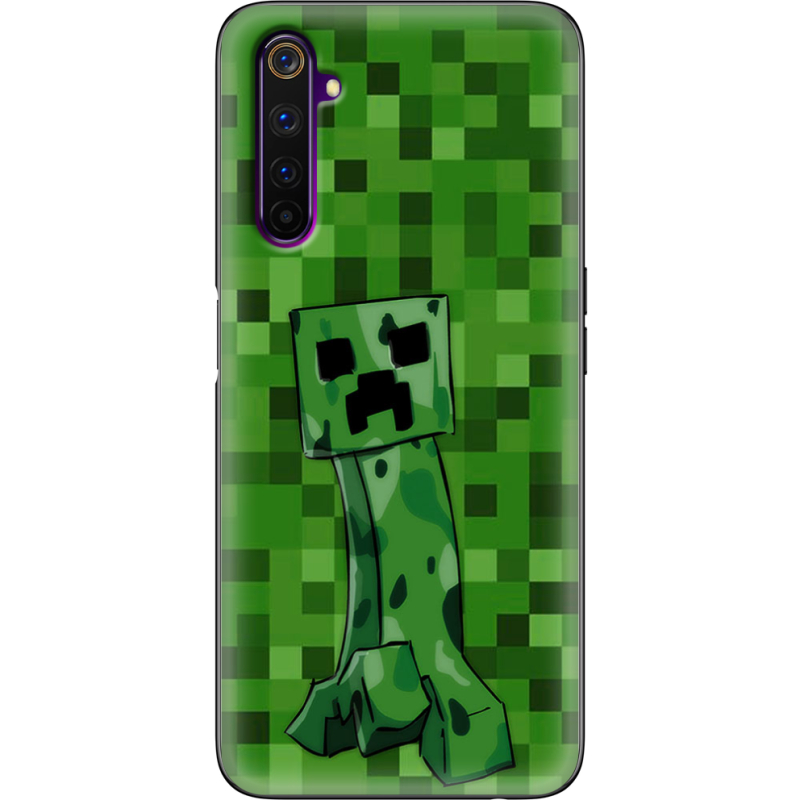 Чехол BoxFace Realme 6 Pro Minecraft Creeper