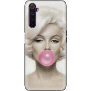 Чехол BoxFace Realme 6 Pro Marilyn Monroe Bubble Gum