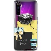 Прозрачный чехол BoxFace Realme 6 Pro Fashion Pug