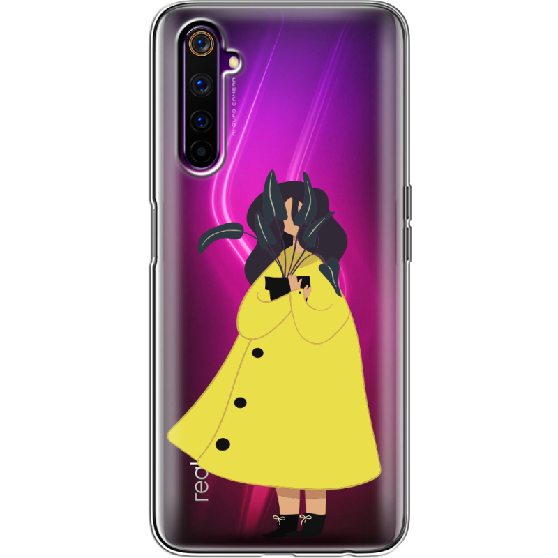 Прозрачный чехол BoxFace Realme 6 Pro Just a Girl