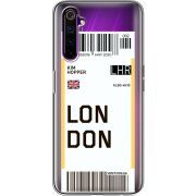 Прозрачный чехол BoxFace Realme 6 Pro Ticket London