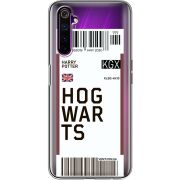 Прозрачный чехол BoxFace Realme 6 Pro Ticket Hogwarts