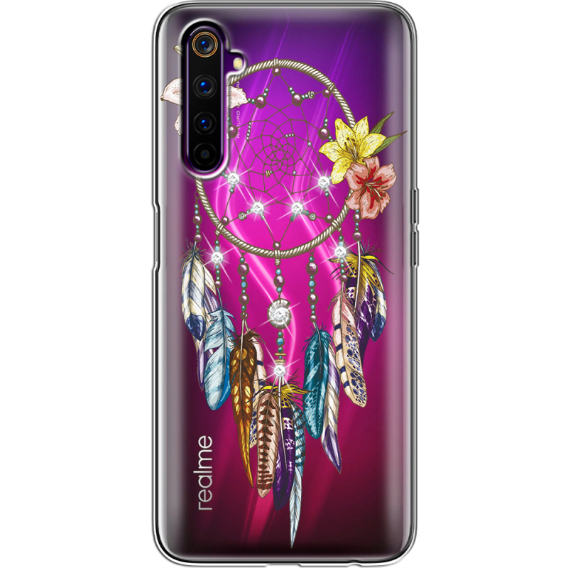 Чехол со стразами Realme 6 Pro Dreamcatcher