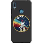 Черный чехол Uprint Huawei Y6 Prime 2019 NASA