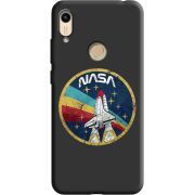 Черный чехол BoxFace Honor 8A NASA