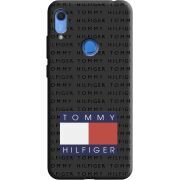 Черный чехол BoxFace Huawei Y6s Tommy Print