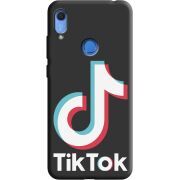 Черный чехол BoxFace Huawei Y6s Tik Tok