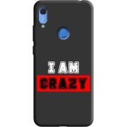 Черный чехол BoxFace Huawei Y6s I'm Crazy