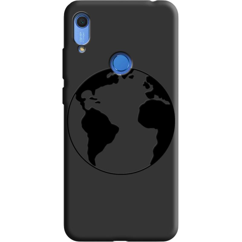 Черный чехол BoxFace Huawei Y6s Earth