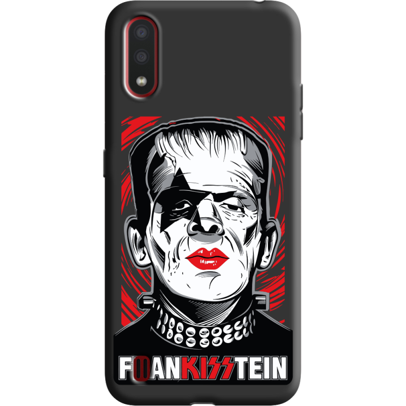 Черный чехол BoxFace Samsung A015 Galaxy A01 Frankisstein