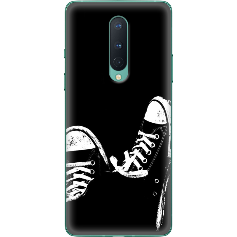 Чехол BoxFace OnePlus 8 Black Sneakers