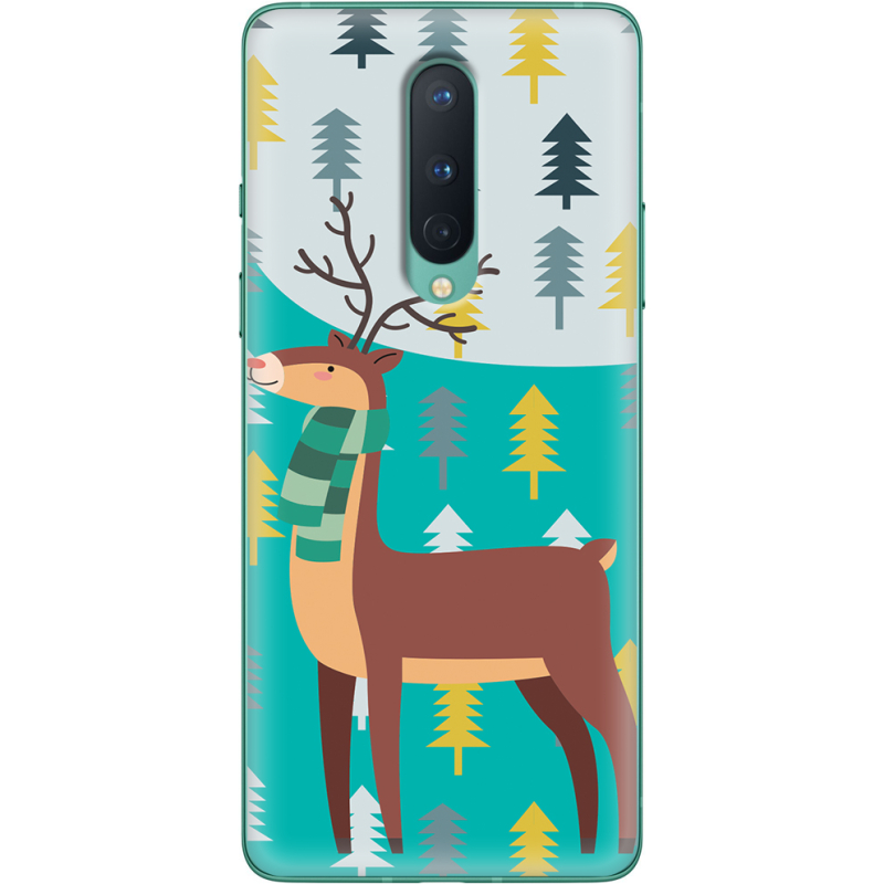 Чехол BoxFace OnePlus 8 Foresty Deer