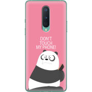 Чехол BoxFace OnePlus 8 Dont Touch My Phone Panda
