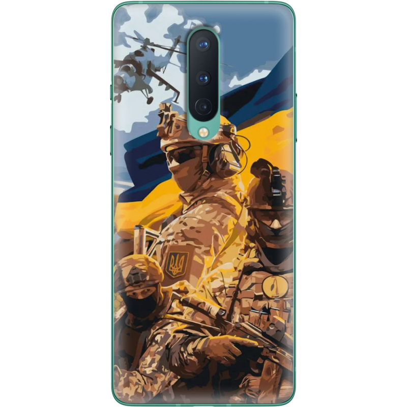 Чехол BoxFace OnePlus 8 Воїни ЗСУ