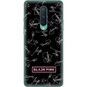 Чехол BoxFace OnePlus 8 Blackpink автограф
