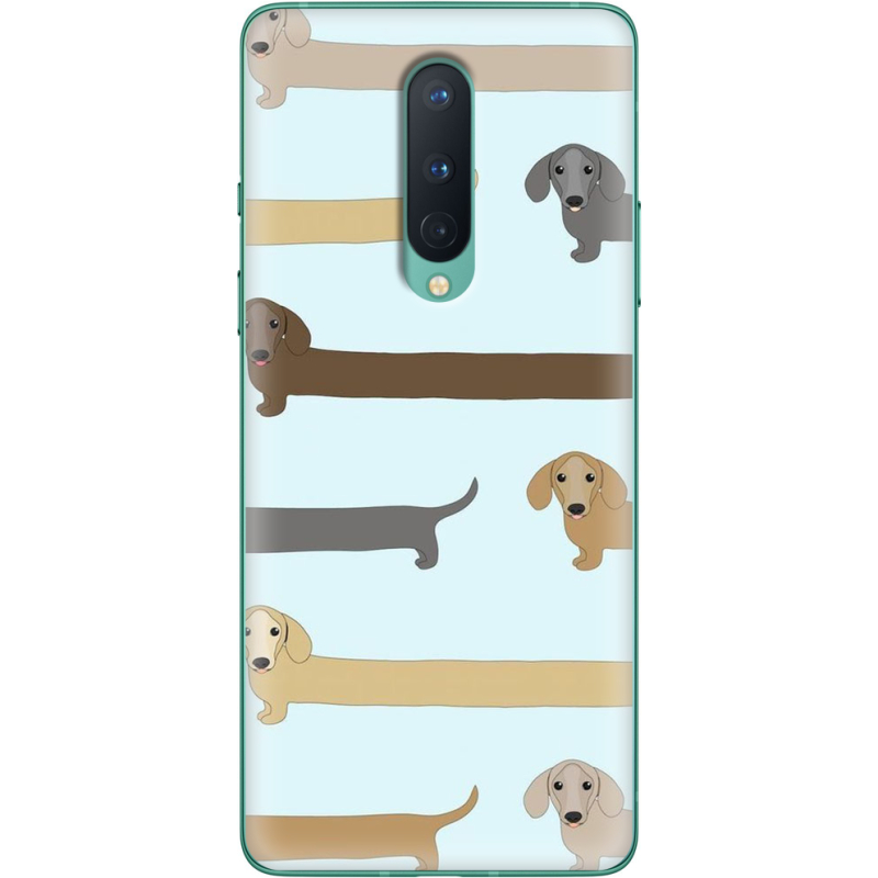 Чехол BoxFace OnePlus 8 Dachshund