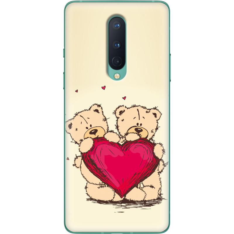 Чехол BoxFace OnePlus 8 Teddy Bear Love