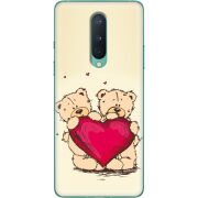 Чехол BoxFace OnePlus 8 Teddy Bear Love