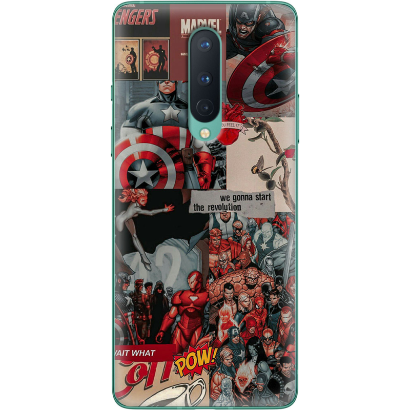 Чехол BoxFace OnePlus 8 Marvel Avengers