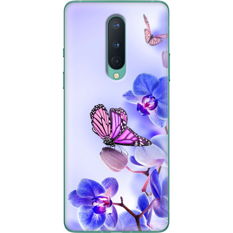 Чехол BoxFace OnePlus 8 Orchids and Butterflies