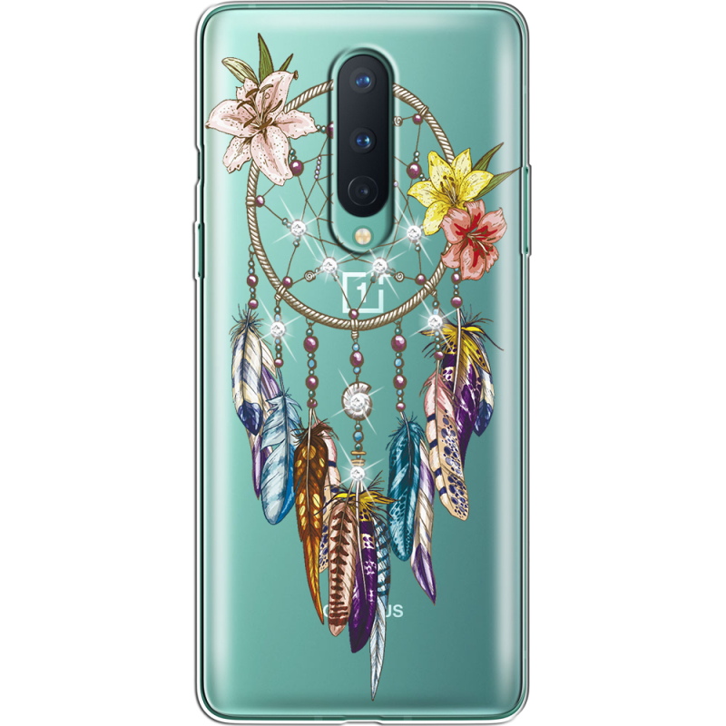 Чехол со стразами OnePlus 8 Dreamcatcher