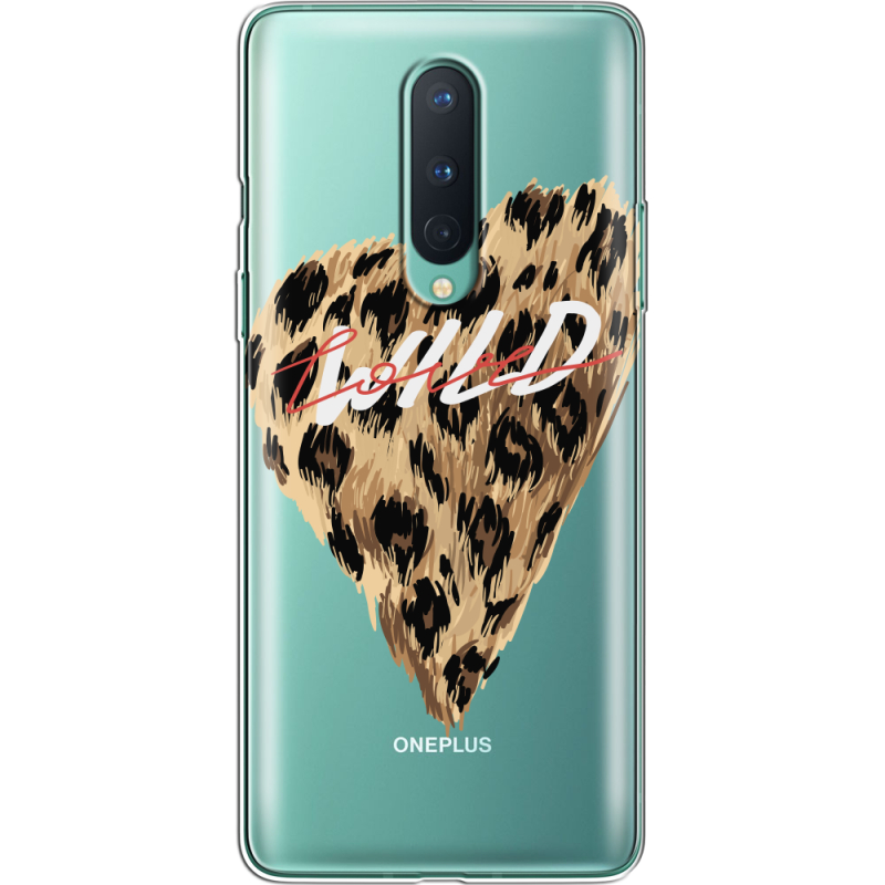 Прозрачный чехол BoxFace OnePlus 8 Wild Love