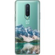 Прозрачный чехол BoxFace OnePlus 8 Blue Mountain