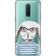 Прозрачный чехол BoxFace OnePlus 8 MR. Rabbit