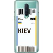 Прозрачный чехол BoxFace OnePlus 8 Ticket Kiev
