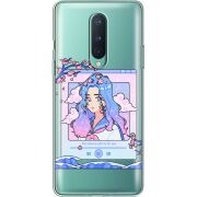 Прозрачный чехол BoxFace OnePlus 8 The Sakuras Will Cry For You