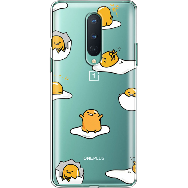 Прозрачный чехол BoxFace OnePlus 8 Gudetama