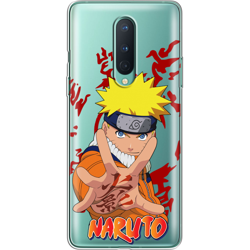 Прозрачный чехол BoxFace OnePlus 8 Naruto