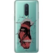 Прозрачный чехол BoxFace OnePlus 8 Нападение Титана