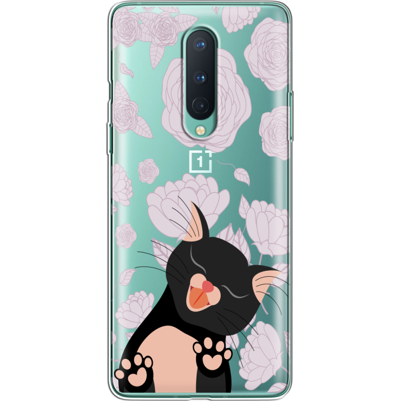 Прозрачный чехол BoxFace OnePlus 8 Meow