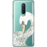 Прозрачный чехол BoxFace OnePlus 8 Swan