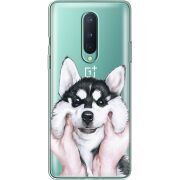 Прозрачный чехол BoxFace OnePlus 8 Husky