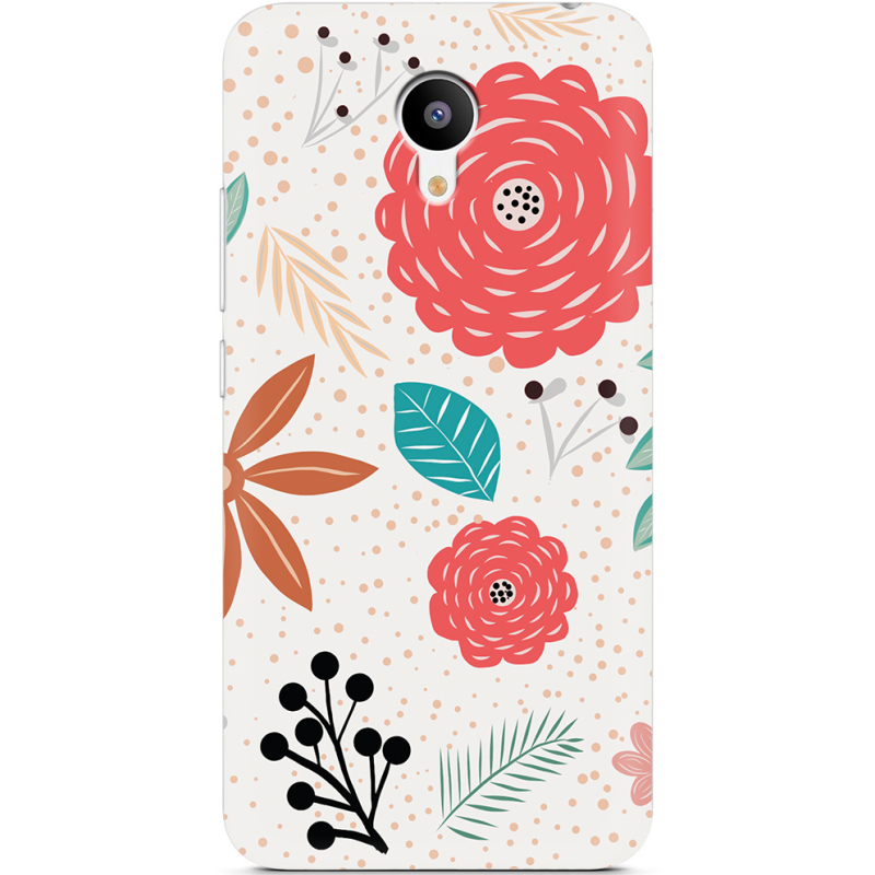 Чехол Uprint Meizu M3S Line Flowers