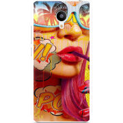 Чехол Uprint Meizu M3S Yellow Girl Pop Art