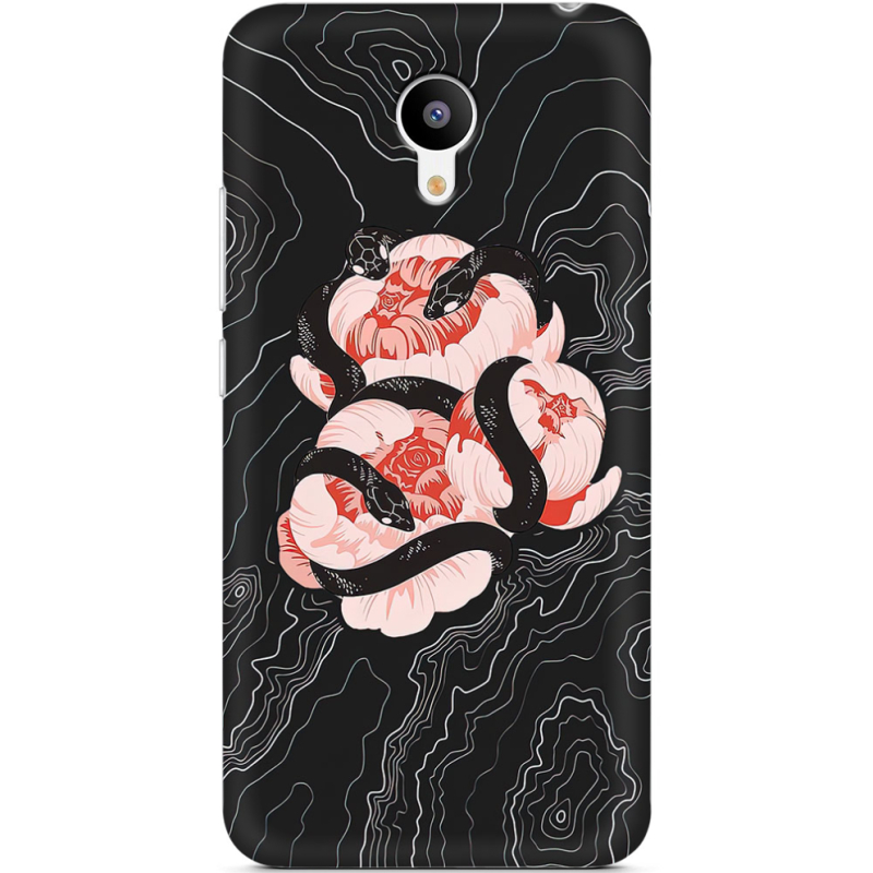 Чехол Uprint Meizu M3S Snake Rose