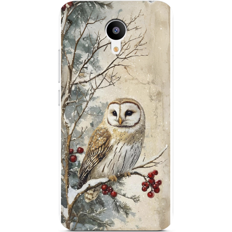 Чехол Uprint Meizu M3S Christmas Owl