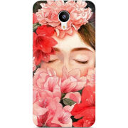 Чехол Uprint Meizu M3S Girl in Flowers