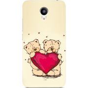 Чехол Uprint Meizu M3S Teddy Bear Love