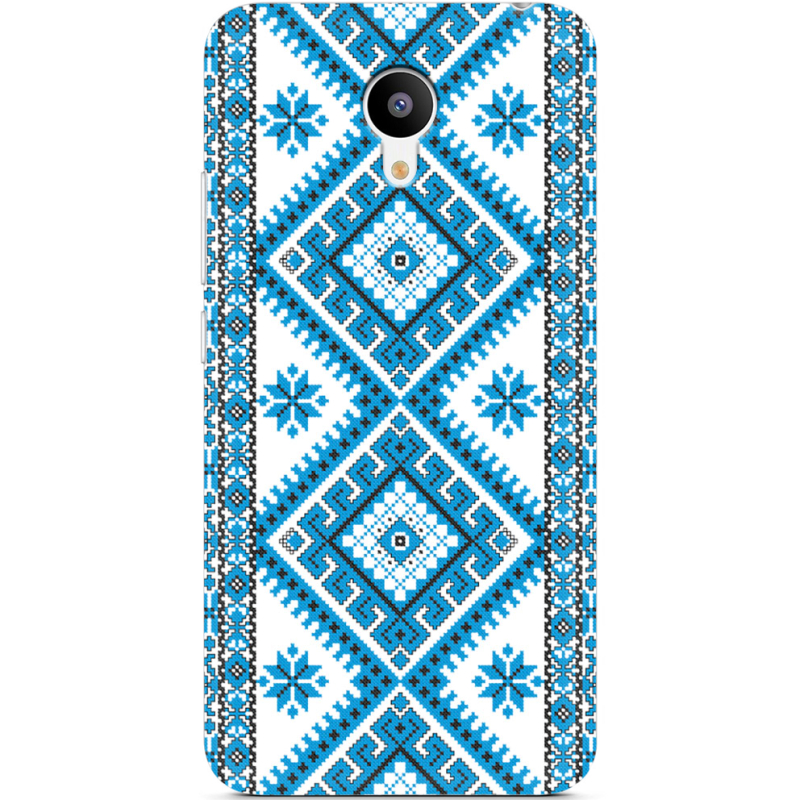 Чехол Uprint Meizu M3S Блакитний Орнамент