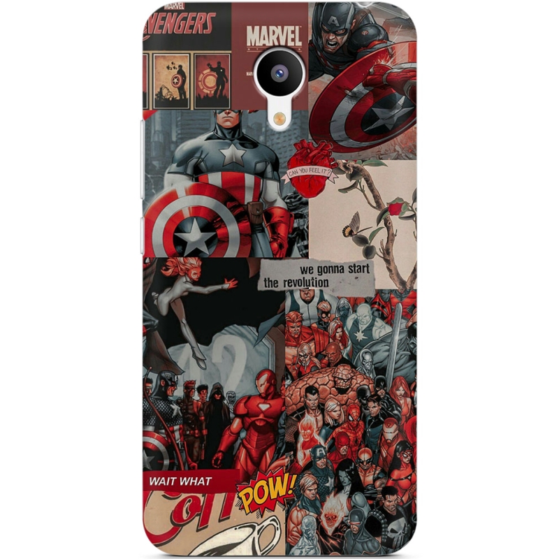 Чехол Uprint Meizu M3S Marvel Avengers