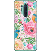 Чехол BoxFace OnePlus 8 Pro Birds in Flowers