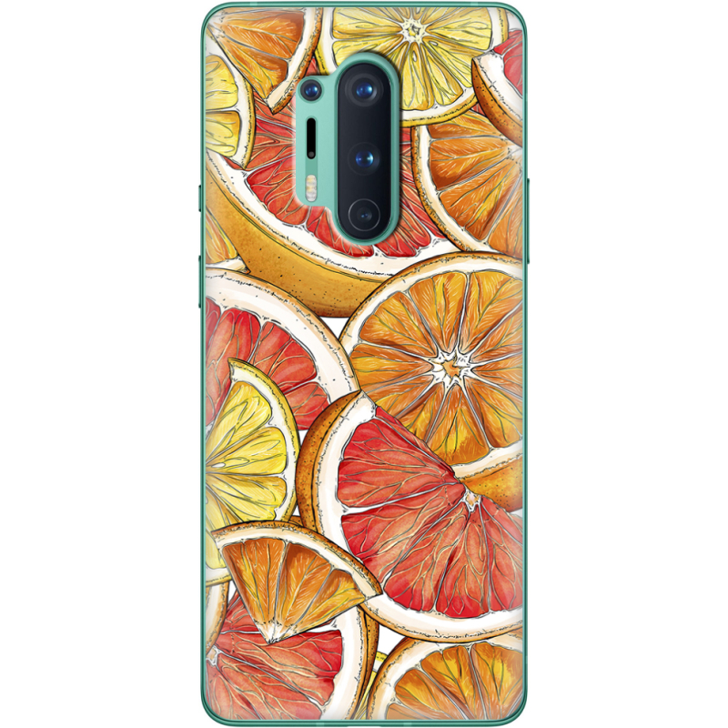 Чехол BoxFace OnePlus 8 Pro Citrus Pattern