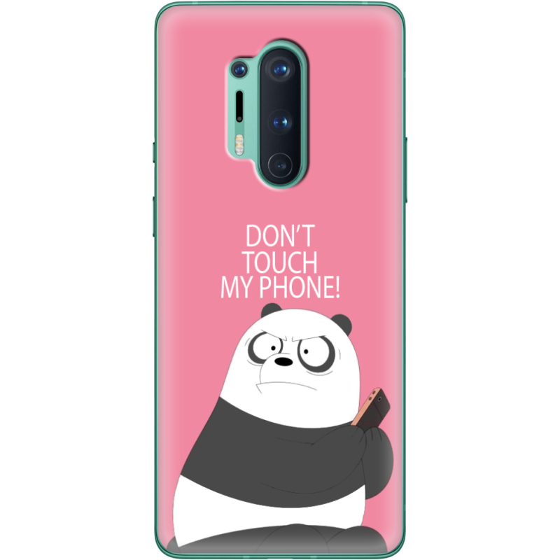 Чехол BoxFace OnePlus 8 Pro Dont Touch My Phone Panda