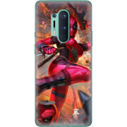 Чехол BoxFace OnePlus 8 Pro Woman Deadpool