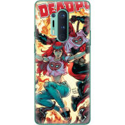 Чехол BoxFace OnePlus 8 Pro Deadpool and Mary Jane