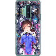 Чехол BoxFace OnePlus 8 Pro Overwatch D.VA